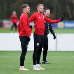 Aaron Ramsey e Chris Gunter