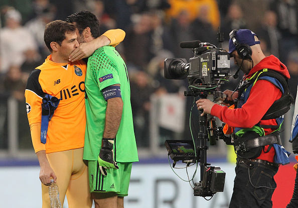 Buffon e Casillas