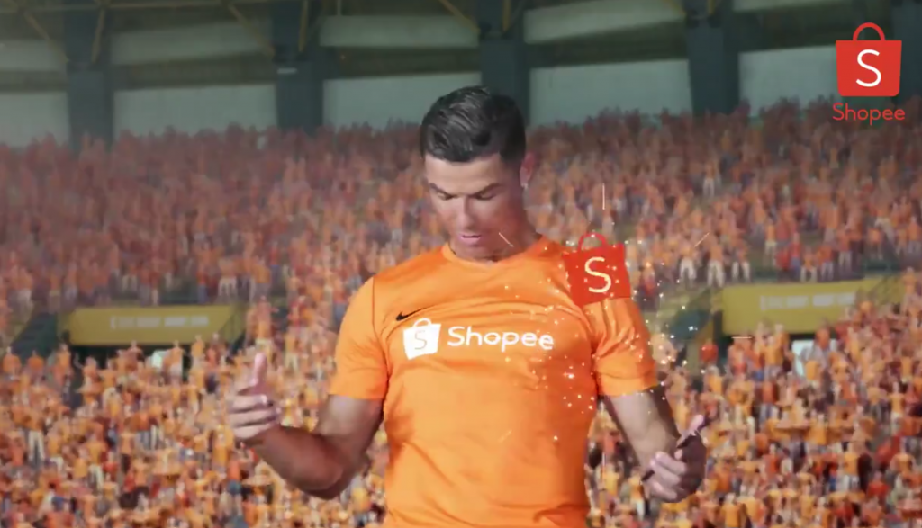Ronaldo per Shopee
