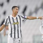 Cristiano Ronaldo in azione con la Juve
