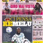 Prima pagina Gazzetta 25-10-2020