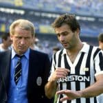 Antonio Cabrini con Giovanni Trapattoni