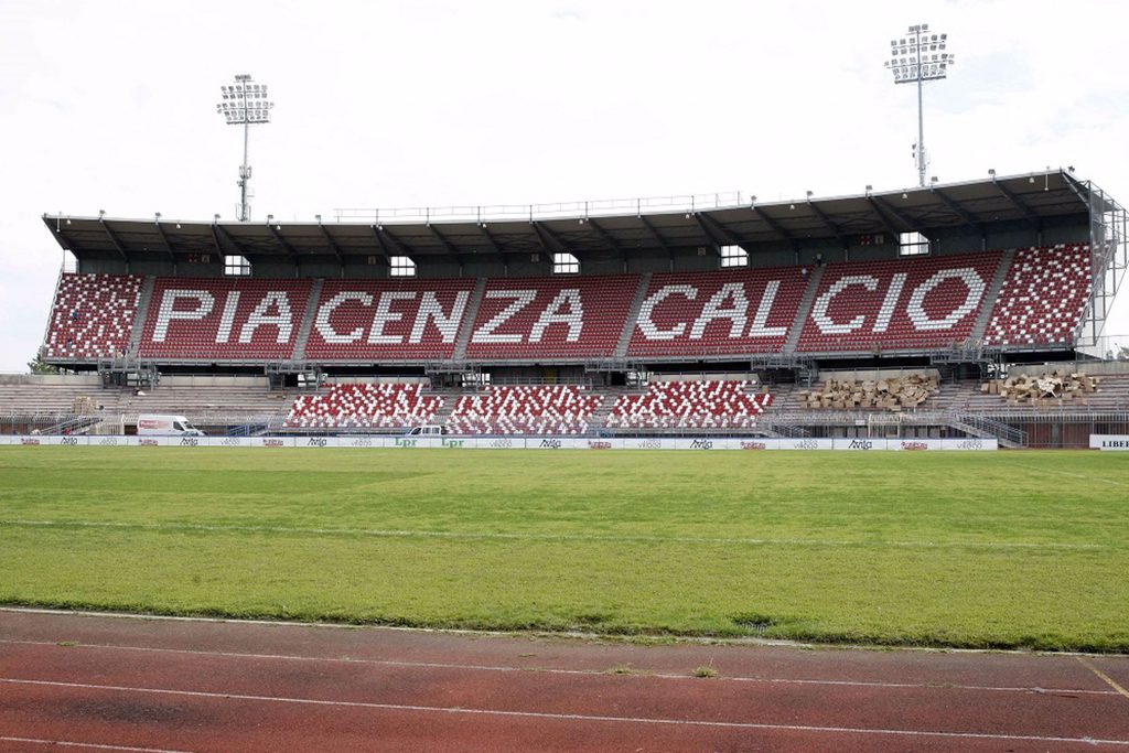 Lo stadio del Piacenza