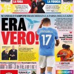 Prima pagina Gazzetta 08-11-2020