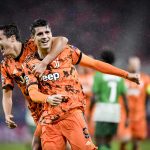 Alvaro Morata festeggia il gol