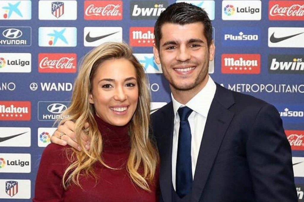 Alice Campello e Alvaro Morata