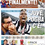 Prima pagina TuttoSport 08-12-2020