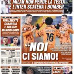 Prima pagina TuttoSport 31-01-2021