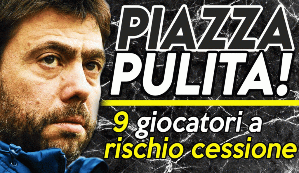 La Juventus pensa alla cessione di 9 calciatori