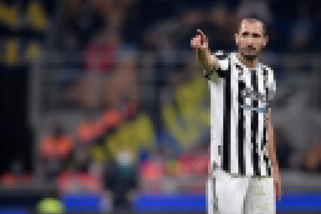 Il capitano della Juve Giorgio Chiellini