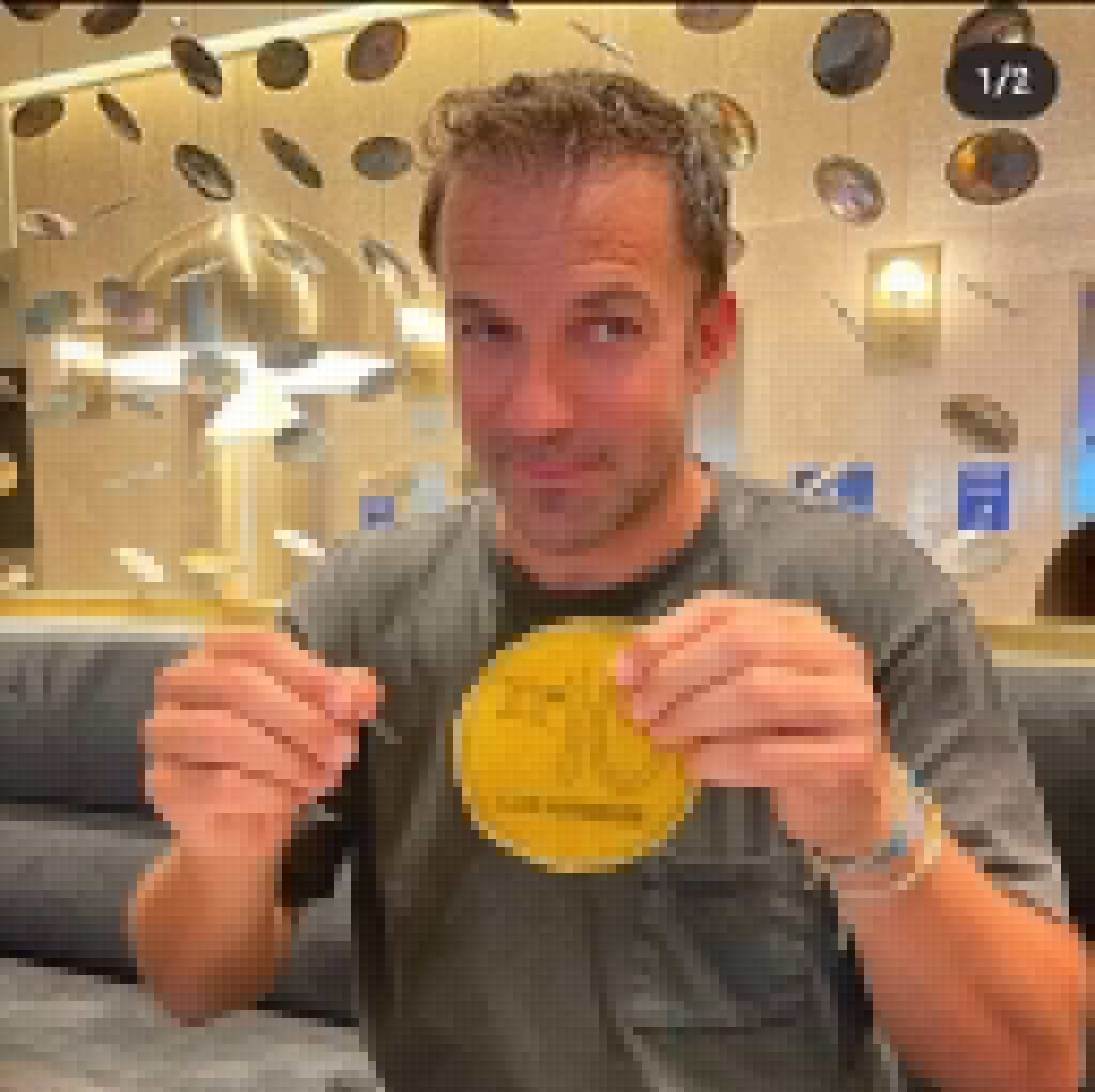 Del Piero 'gioca' a Squid Game