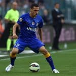 Romulo in azione con la Juve