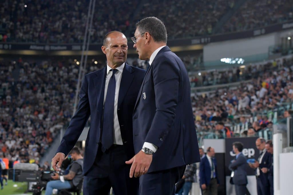 Massimiliano Allegri e Marco Landucci