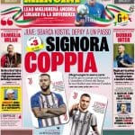 Gazzetta dello Sport prima pagina