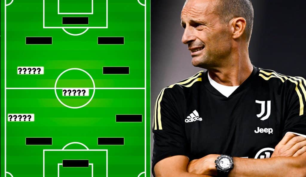 L'undici da sogno di Allegri con Milinkovic