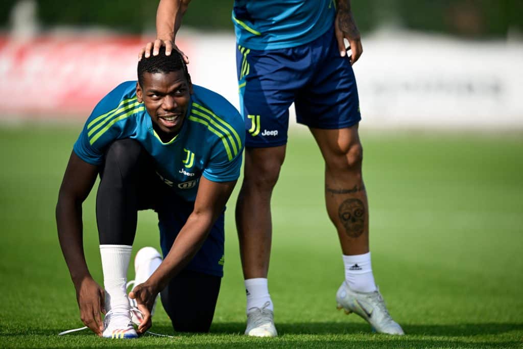 Paul Pogba allenamento