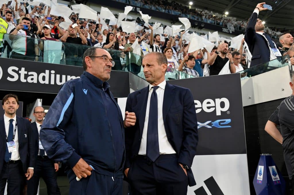 Massimiliano Allegri e Maurizio Sarri
