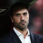 L'allenatore della Fiorentina Raffaele Palladino