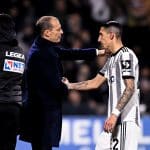 Angel Di Maria e Massimiliano Allegri