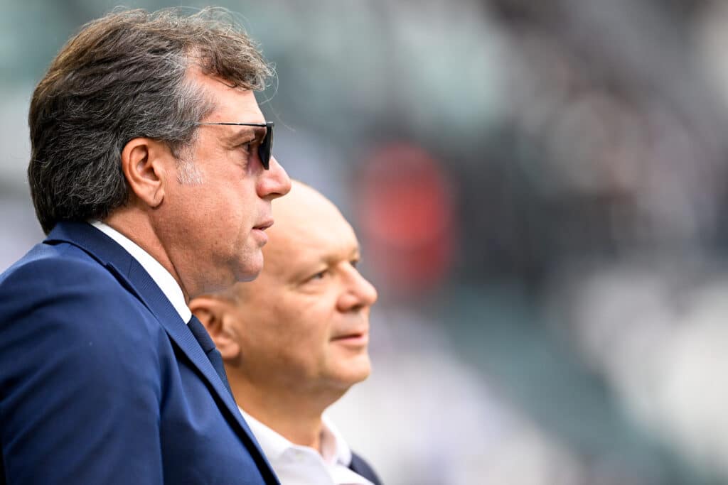 Cristiano Giuntoli e Maurizio Scanavino