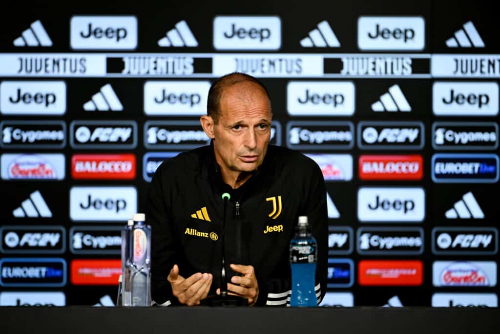 Massimiliano Allegri conferenza