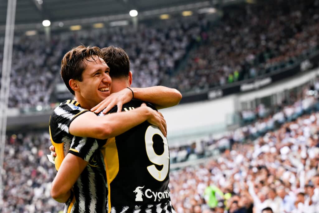 Federico Chiesa e Dusan Vlahovic