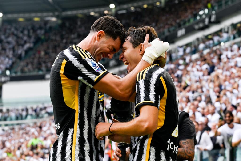 Federico Chiesa e Dusan Vlahovic