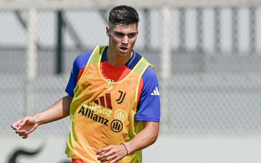 Il giocatore della Juve Adzic