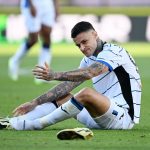 L'attaccante dell'Atalanta Gianluca Scamacca