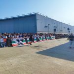 I tifosi della Juventus in attesa dell'arrivo al JMedical di Koopmeiners