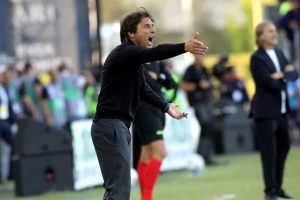 L'allenatore del Napoli Antonio Conte