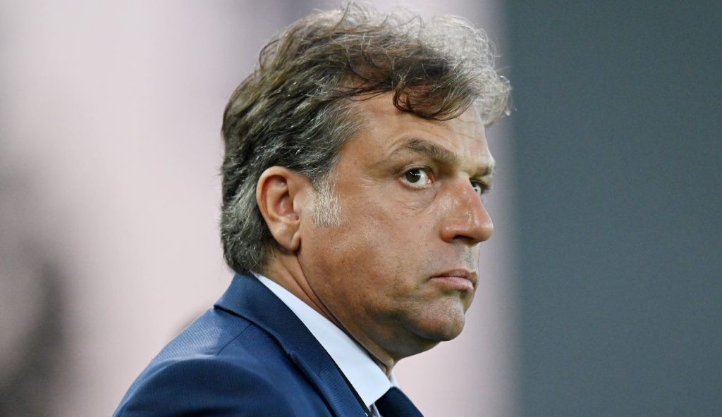 Il Football Director della Juventus Cristiano Giuntoli