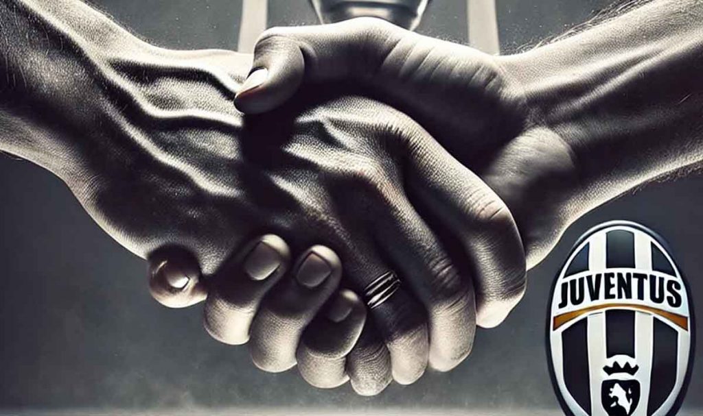 Stretta di mano Juventus