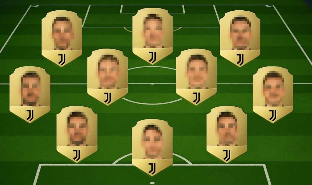 Formazione Juventus