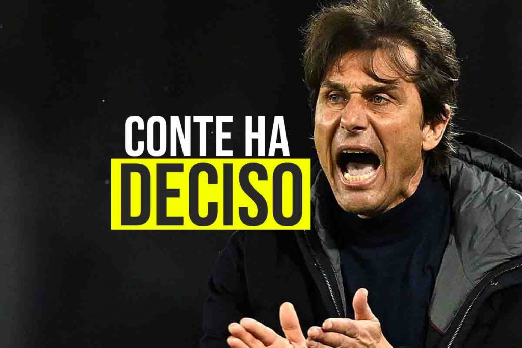 Antonio Conte ha deciso