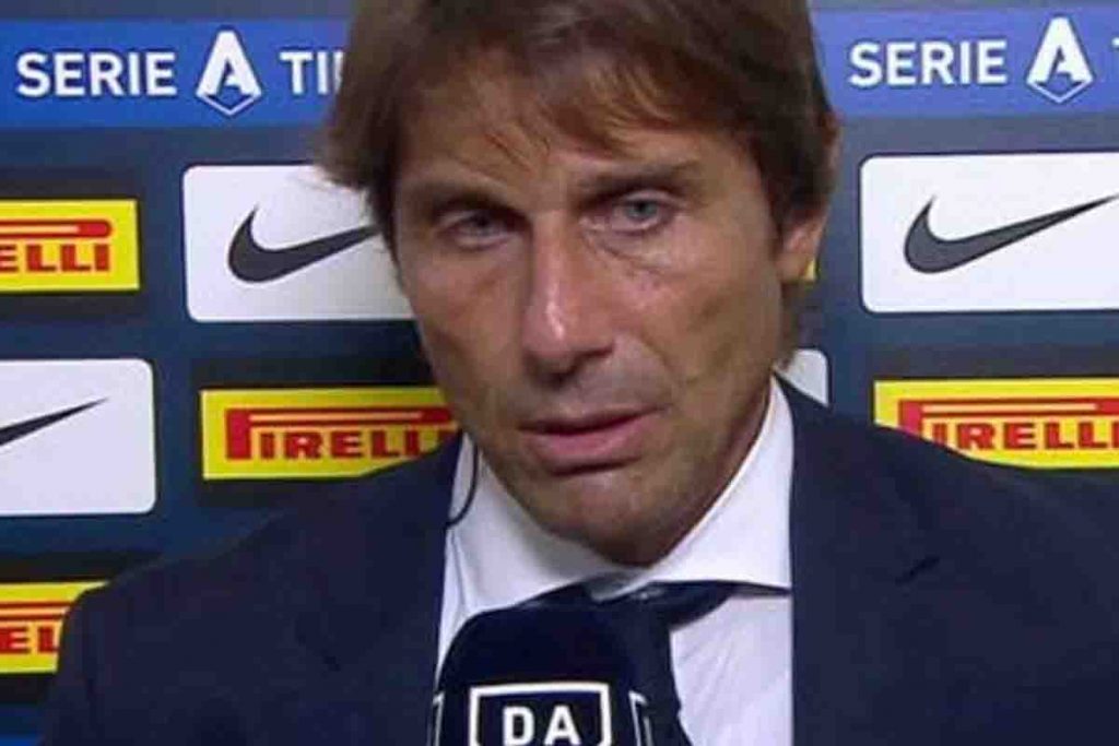 Antonio Conte parla a DAZN