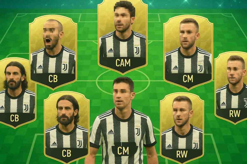 La nuova Juventus con Conte allenatore